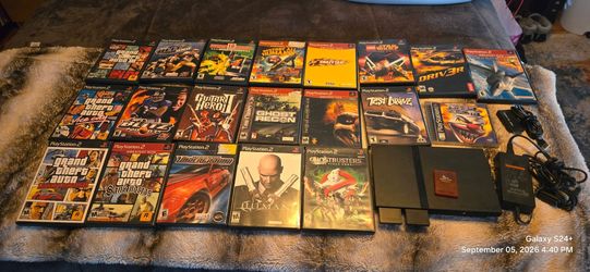 PS2 Slim, Games, Controllers, Memory Cards, etc...