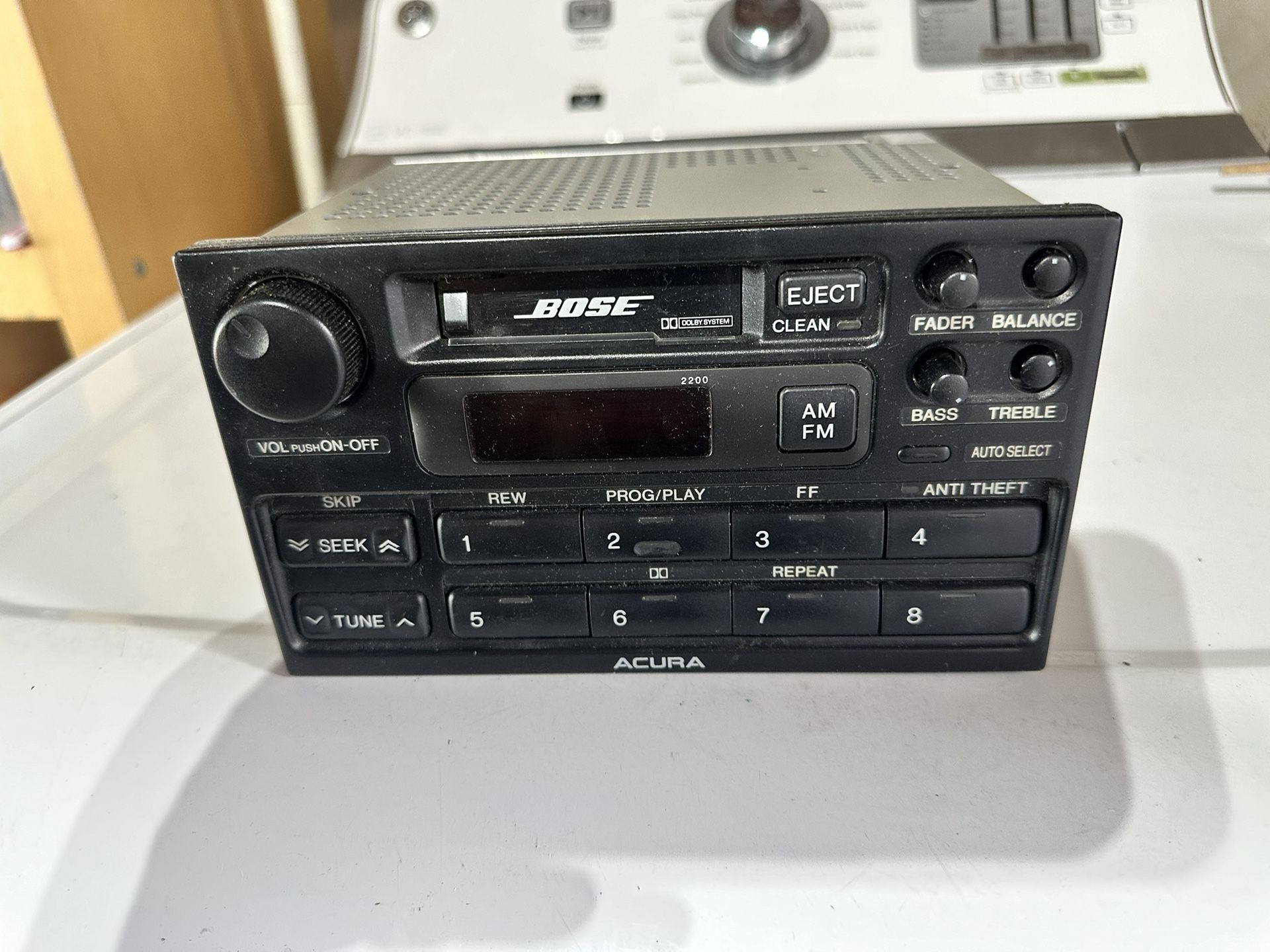 Bose Car Radio/cassette Player
