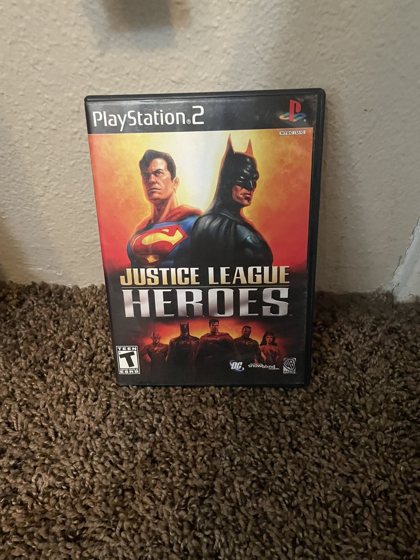 Justice League Heroes PS2 CIB