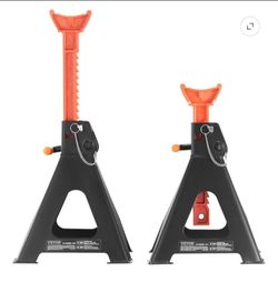 1 Pair of 6 Ton Vevor Jack Stands
