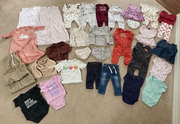 Baby Girl Clothes - Size 6-9M