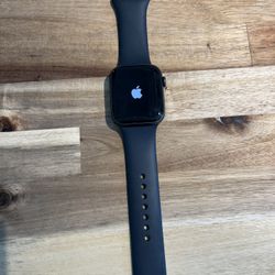 Apple Watch with Black Band