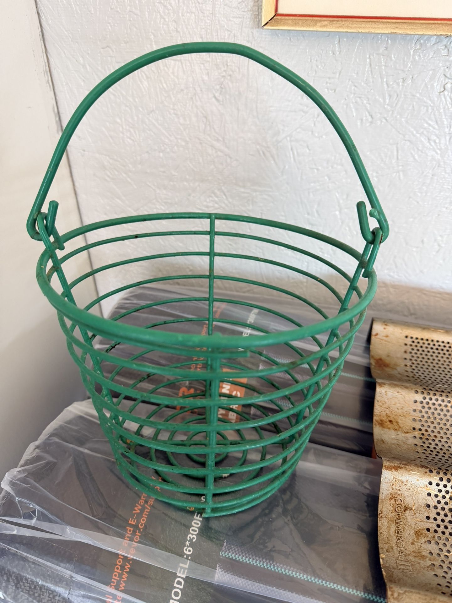 Chicken Egg Basket And Feeder Chicken Eggs Rooster $20 Pair
