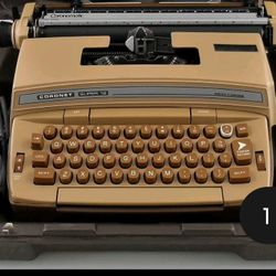 Vintage Smith-Corona Super 12 Electric Typewriter With Case