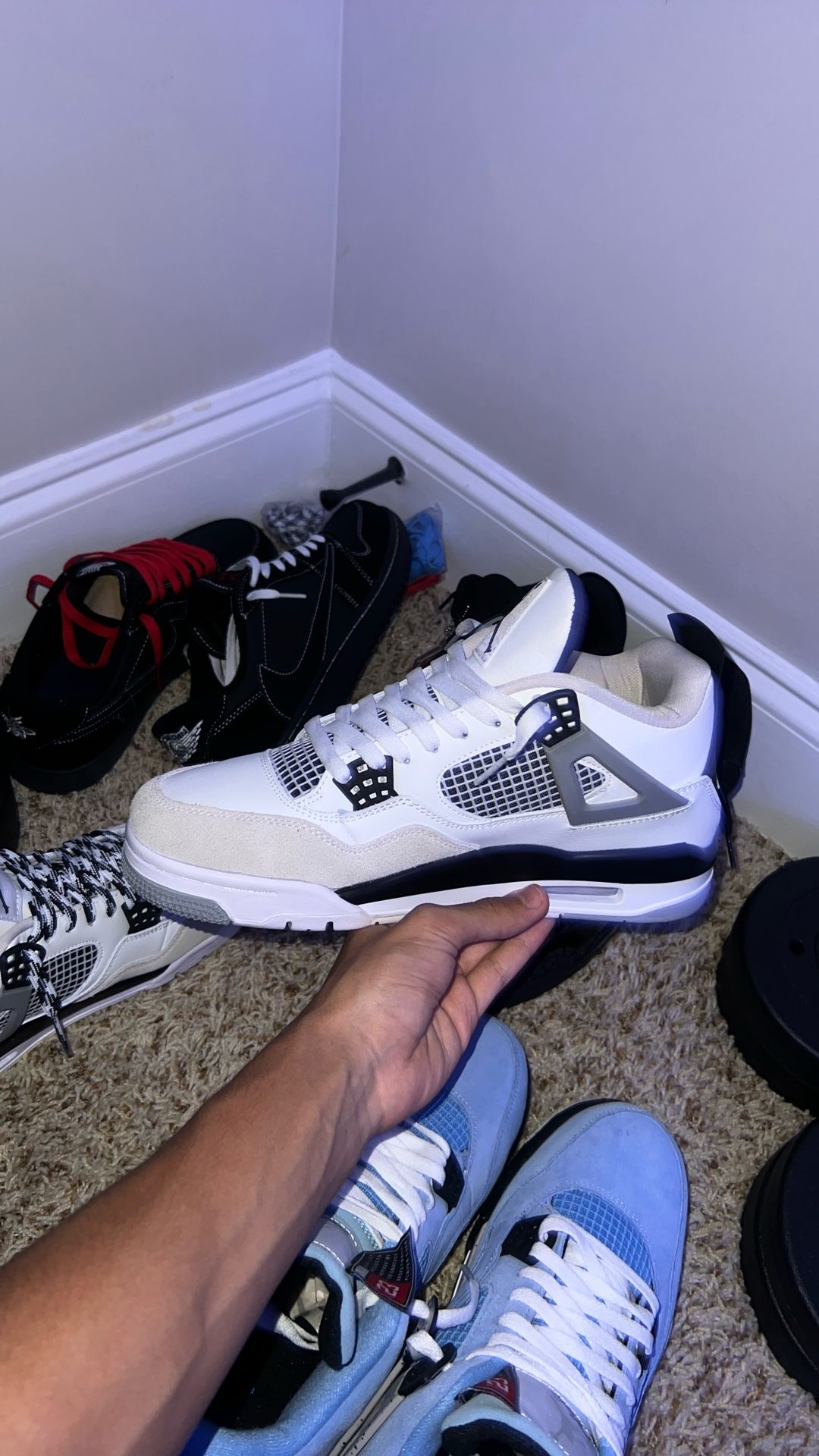 Jordan 4 Military Black