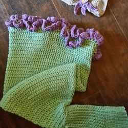 Mermaid tails crochet newborn to adults