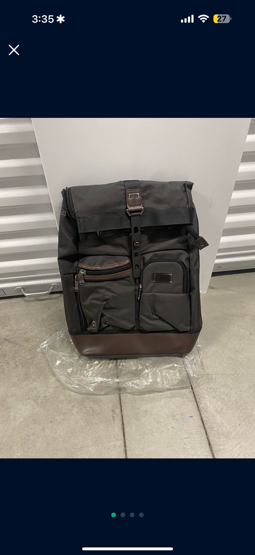 Work Or School Backpack With dust Bag