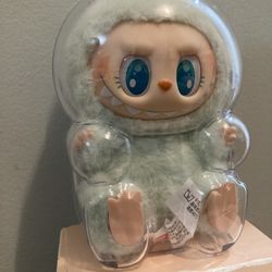 HAS Pop Mart QuQu 100% Authentic the Monsters Labubu Have a Seat US + Case Green