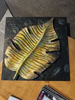 Metal Leaf Art