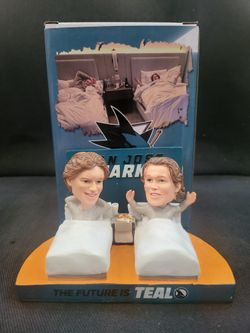 Macklin Celebrini & Will Smith bobblehead 