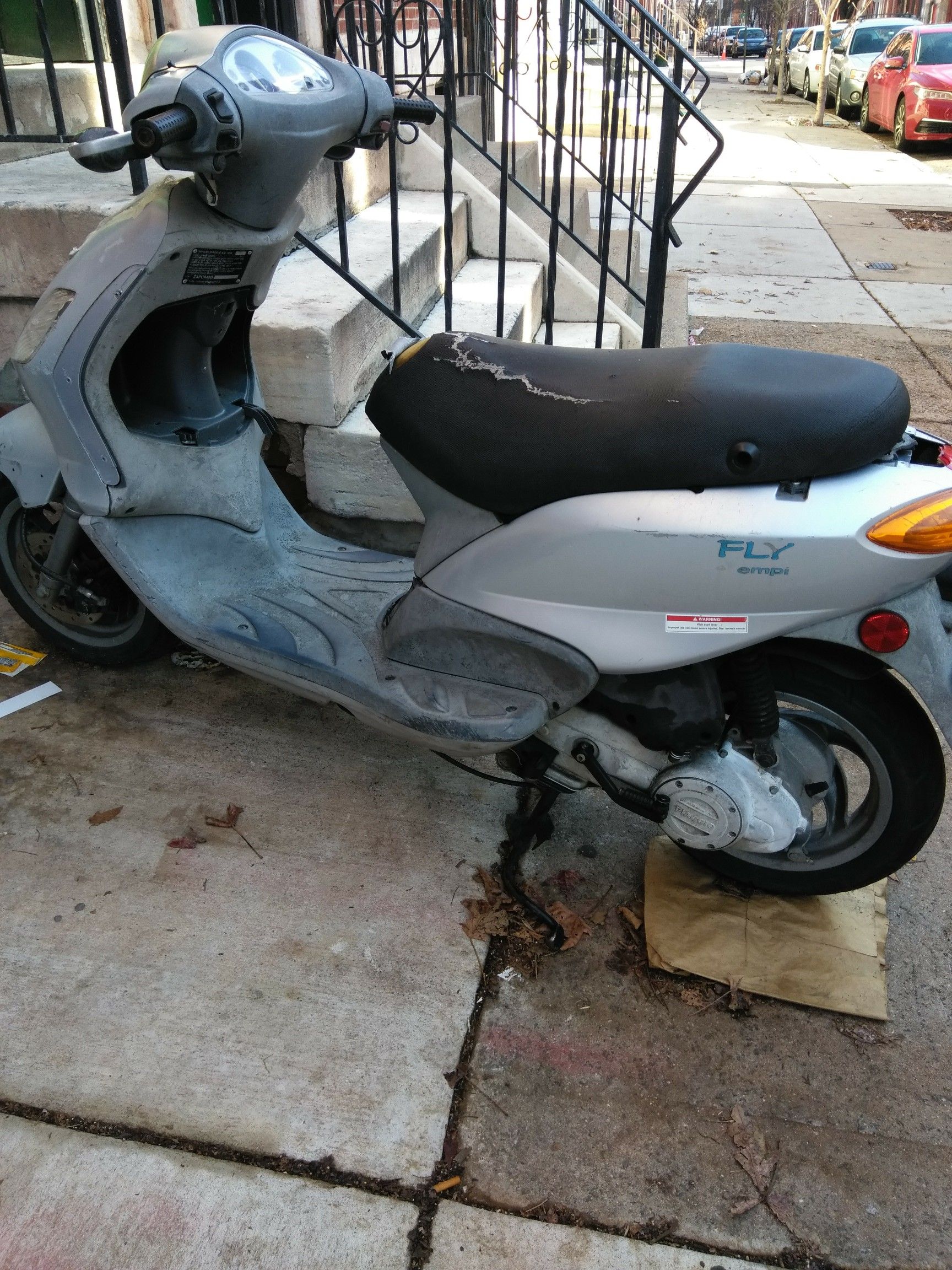 Moped doesn't turn on selling for parts