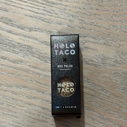 Holo Taco Nail Polish Gold Flake Taco- New