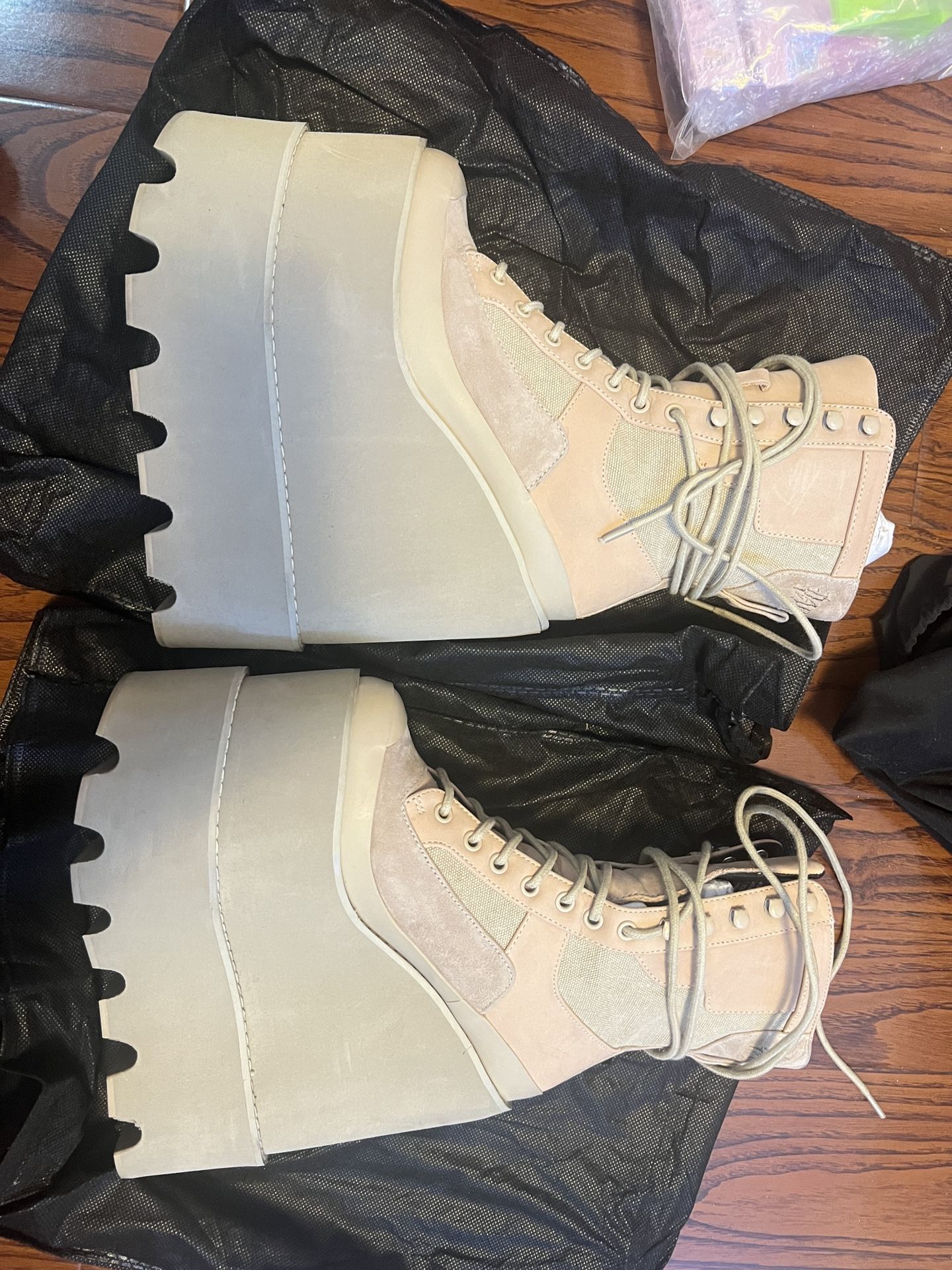 Darker Wavs ATMOSPHERE DOUBLE STACK FIELD GIRL TRAITOR BOOTS