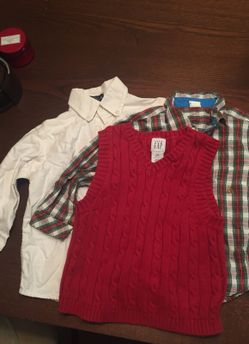 Boys shirts with sweater