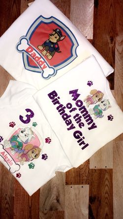 Family matching shirts
