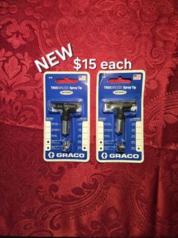 New Graco paint sprayer tips
