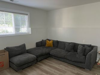 3 piece feathers sectional
