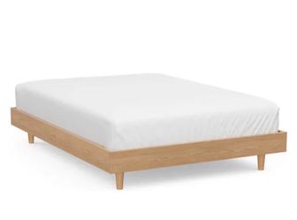 Article Basi Full Bed Frame - White Oak
