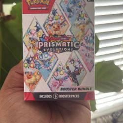 Pokemon Prismatic Evolutions Booster Bundle