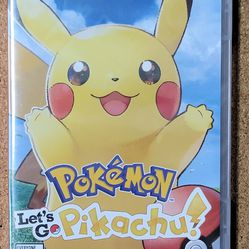 Pokémon Let's Go Pikachu! - Nintendo Switch Game - New Sealed 