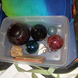 Blown Carnival Glass