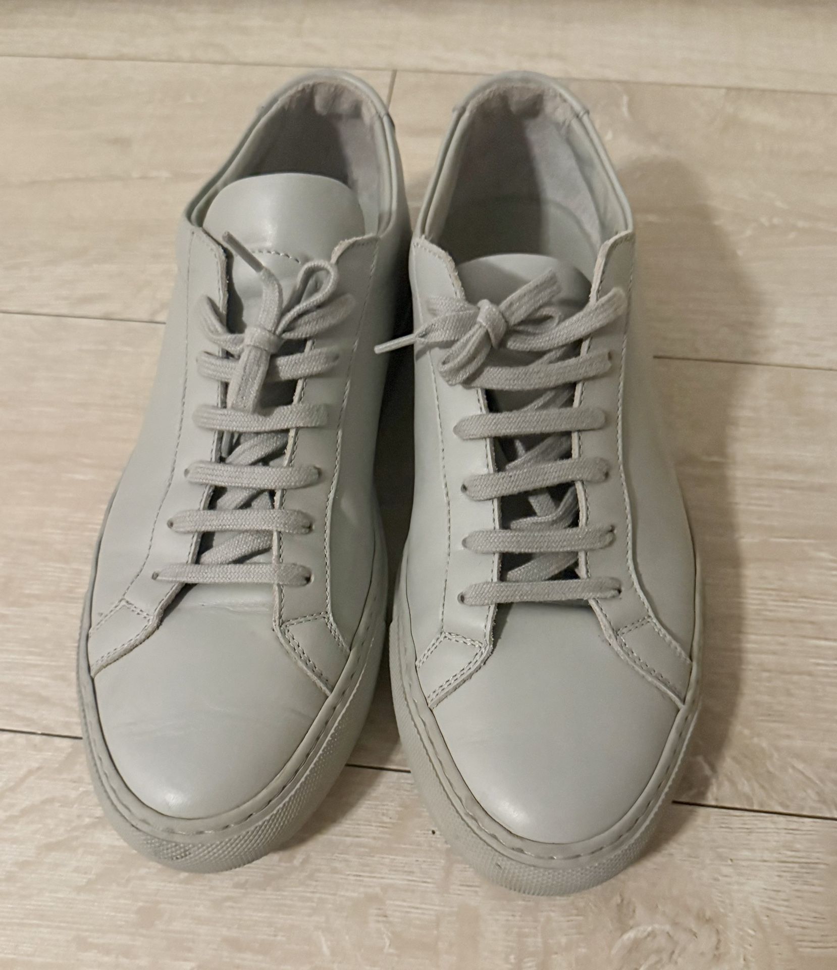 Men Size 8 - Common Projects Gray Minimalist Sneakers