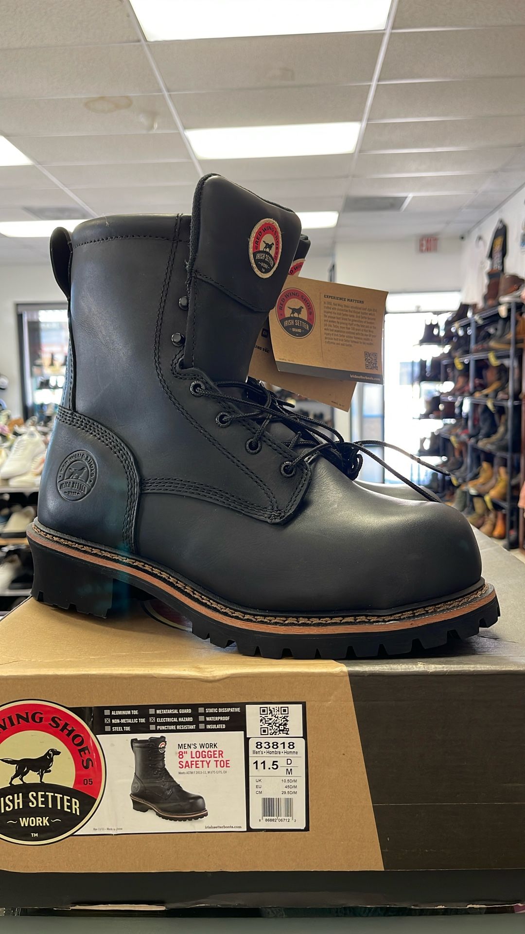 Red Wing Irish Setter Logger Boot