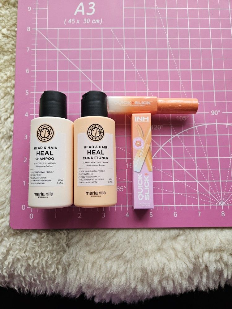 3pc Haircare Lot + Freebie Sample Set