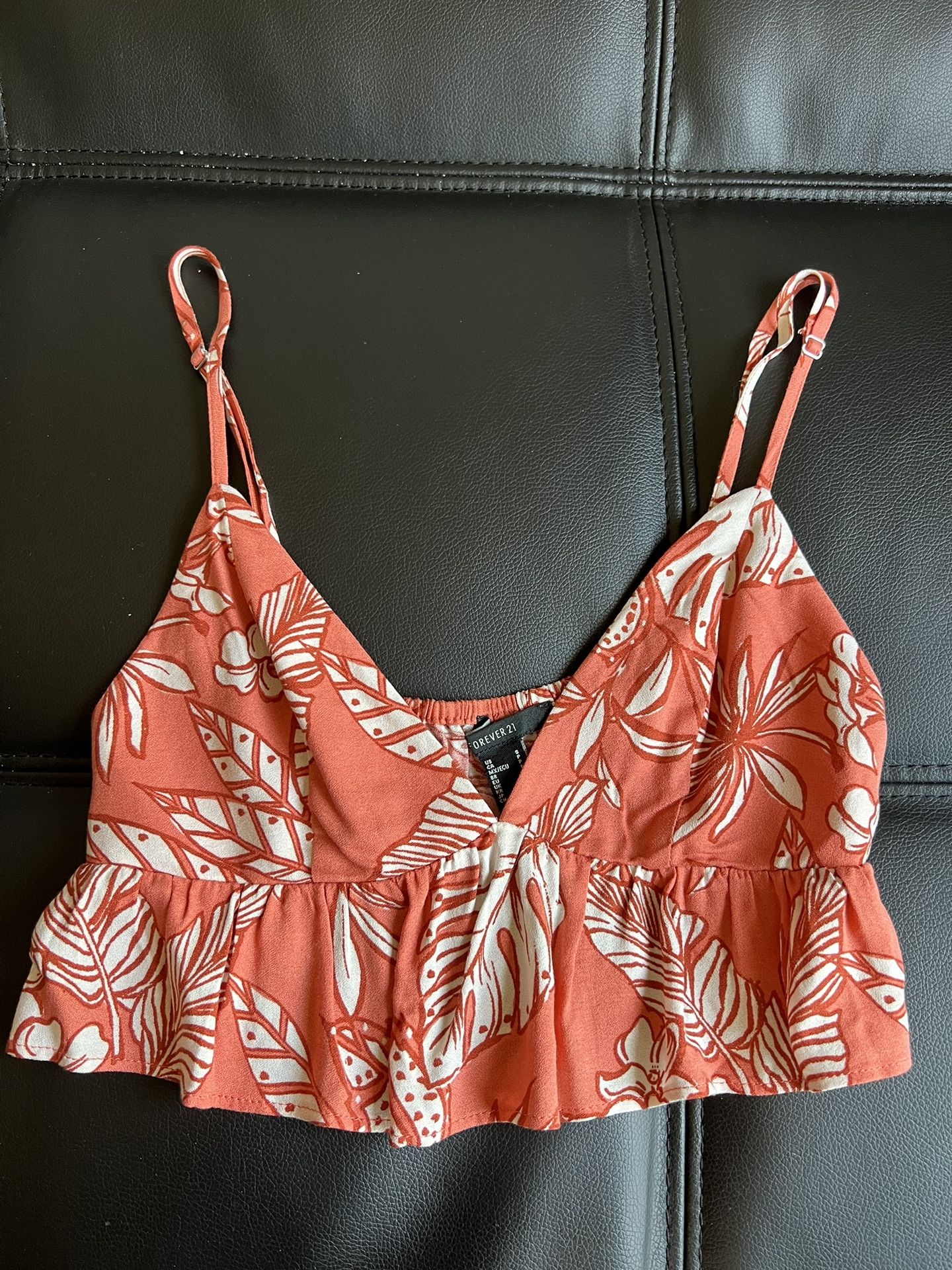 forever 21 floral tank