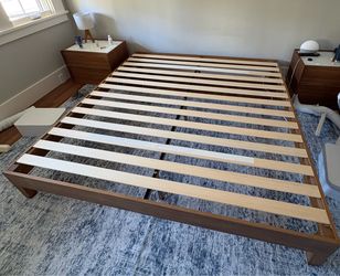 King bed frame