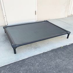 Brand New $60 sixe X-Large 48” Heavy-Duty Raised Dog Bed Cot Elevated Pet Bed Indoor Outdoor 48”x35”x6”