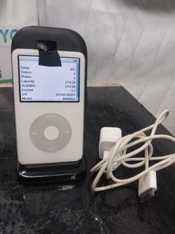 Ipod 30GB 5th Gen model: A1136