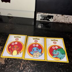 Pokemon X Target Exclusive First Gen Pins 