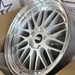 18x9.0 BRAND NEW BBS LM WHEELS/REPS. VORS VR8. 5X114.3