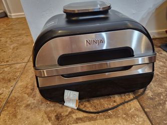 Gently Used Ninja Foodie XL Smart Indoor Grill Air Fryer Model FG551