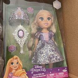 New Rapunzel Doll With Tiara