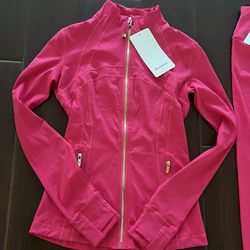 Lululemon Hot Pink Define Woman’s Jacket