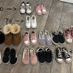 Kid shoes 8c, 7c, 6c & 5c 