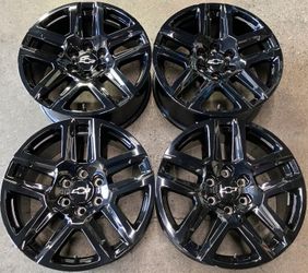 2025 Chevy Trail Boss OEM 20s Wheels.