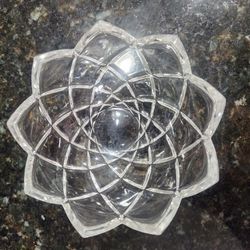 Lead Crystal Bowl 8" Diameter- Made in Austria