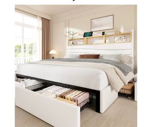 Brand New King Platform Bed
