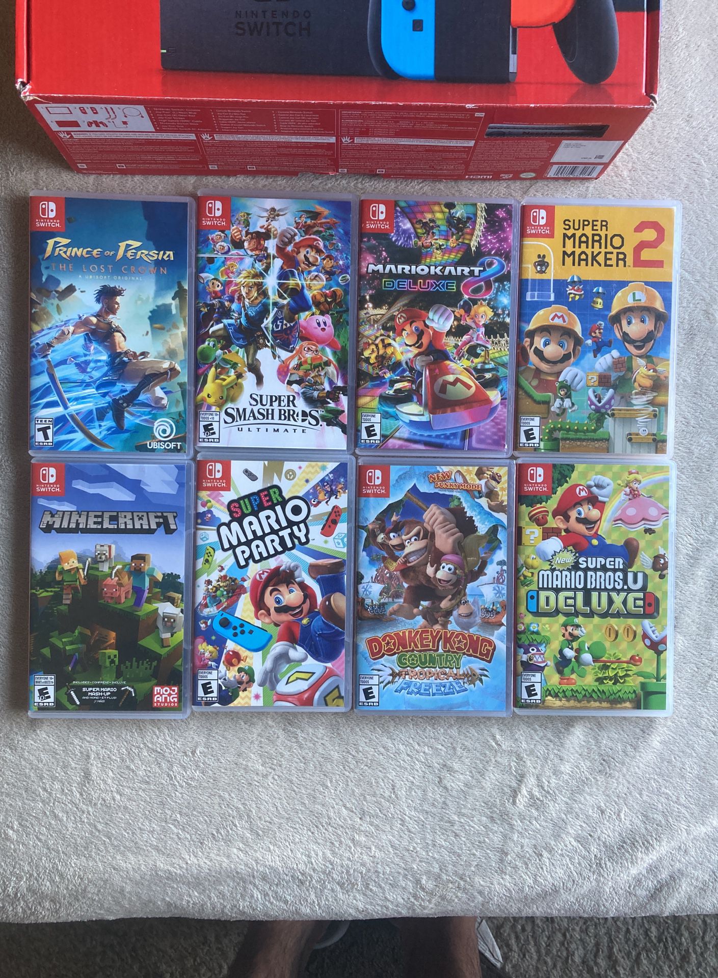 NINTENDO SWITCH GAMES