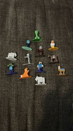 Jada Toys Minecraft Nano Metalfigs Figures Lot