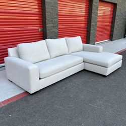 Pottery Barn Sectional Sofa Couch - Delivery Available 🚚 