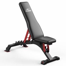 FLYBIRD Weight Bench, 1200LBS Weight Capacity $140 