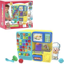 Just Play CoComelon Learning Kitchen, 34-Pieces, Interactive Playset, Learning & Education, Kids Toys for Ages 18 Month