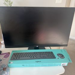 Monitor, Keyboard, Mouse