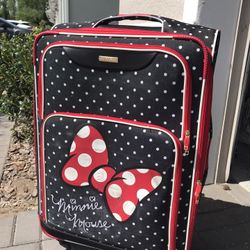Minnie Mouse Suitcase Travel Bag Maleta