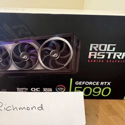 ROG Astral rtx 5090 Brand new sealed in box