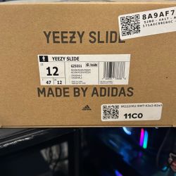 Brand New Yeezy Slide Resin Size 12